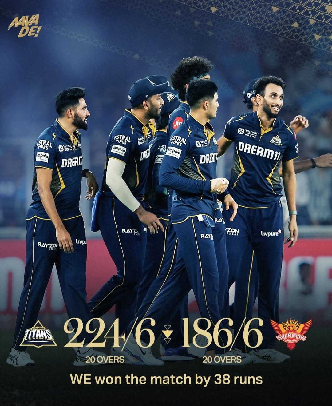 Gt vs srh
